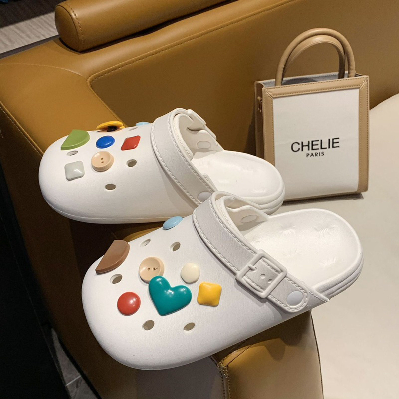 Dép crocs nút. chuẩn hãng Xixitiao