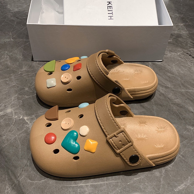 Dép crocs nút. chuẩn hãng Xixitiao