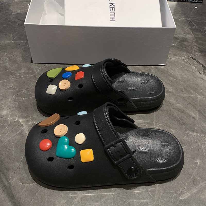 Dép crocs nút. chuẩn hãng Xixitiao