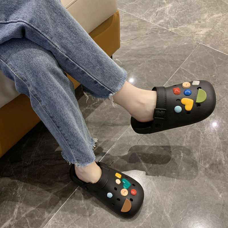 Dép crocs nút. chuẩn hãng Xixitiao
