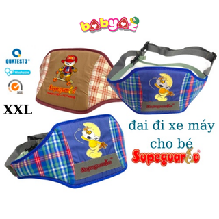 Đai Đi Xe Máy An Toàn Cho Trẻ Em Supeguardo Thương Hiệu Thái Lan, Size XXL