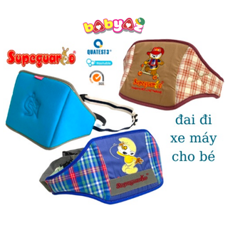 Đai Đi Xe Máy Trẻ Em Supeguardo Thương Hiệu Thái Lan Size XL XXL