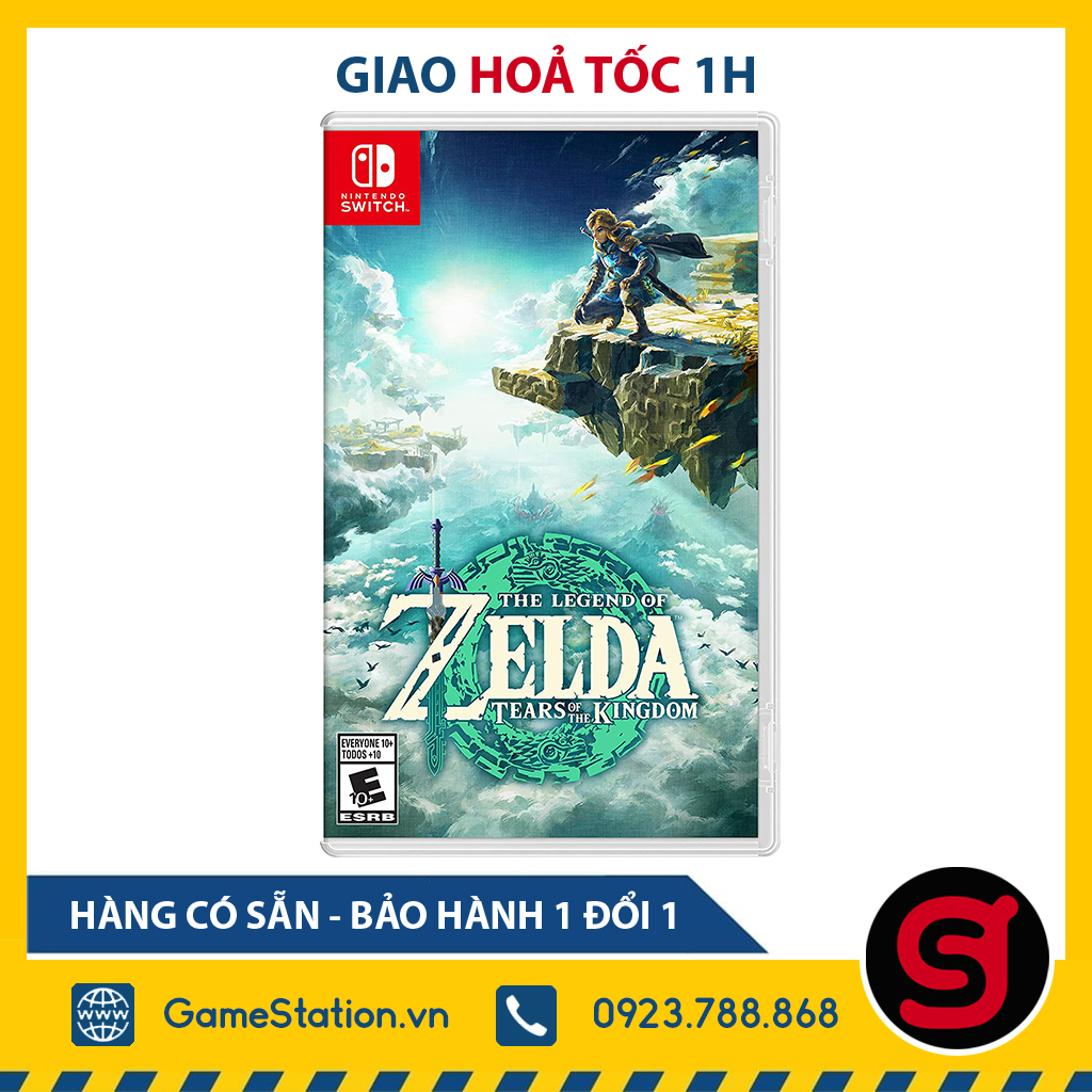 Băng Game The Legend of Zelda: Tears of the Kingdom - cho máy Nintendo Switch