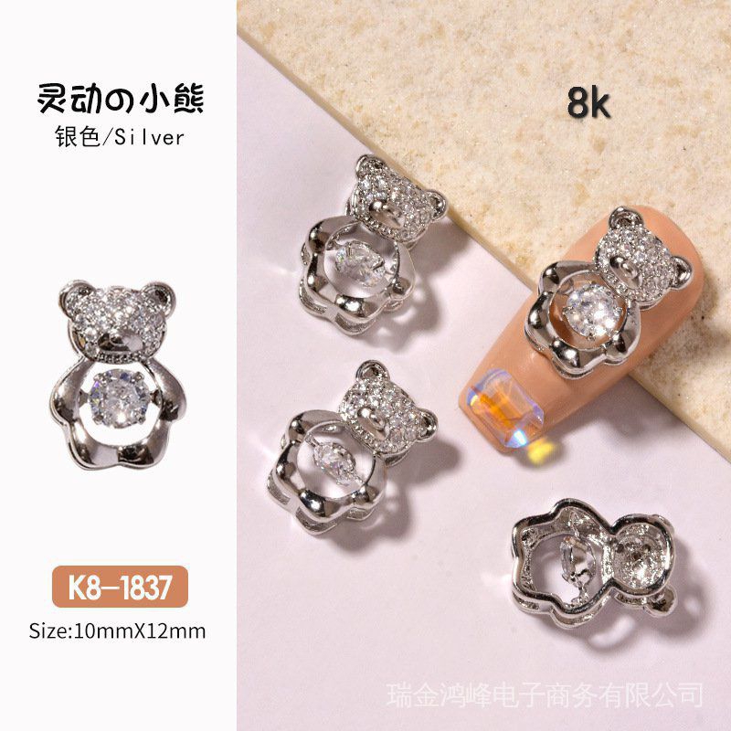 Set charm nail 100v 150k trang trí móng