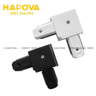 Đầu nối thanh ray đèn rọi, đầu nối thẳng, nối góc hapova voxis dr96