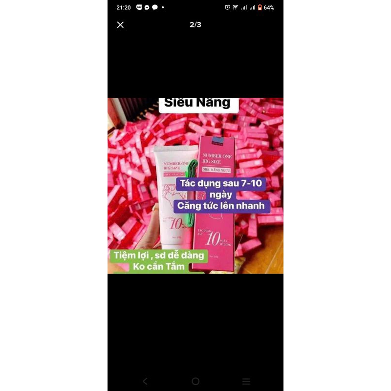 Kem tăng size v1 number one big size