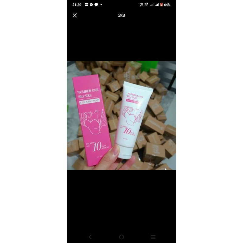 Kem tăng size v1 number one big size