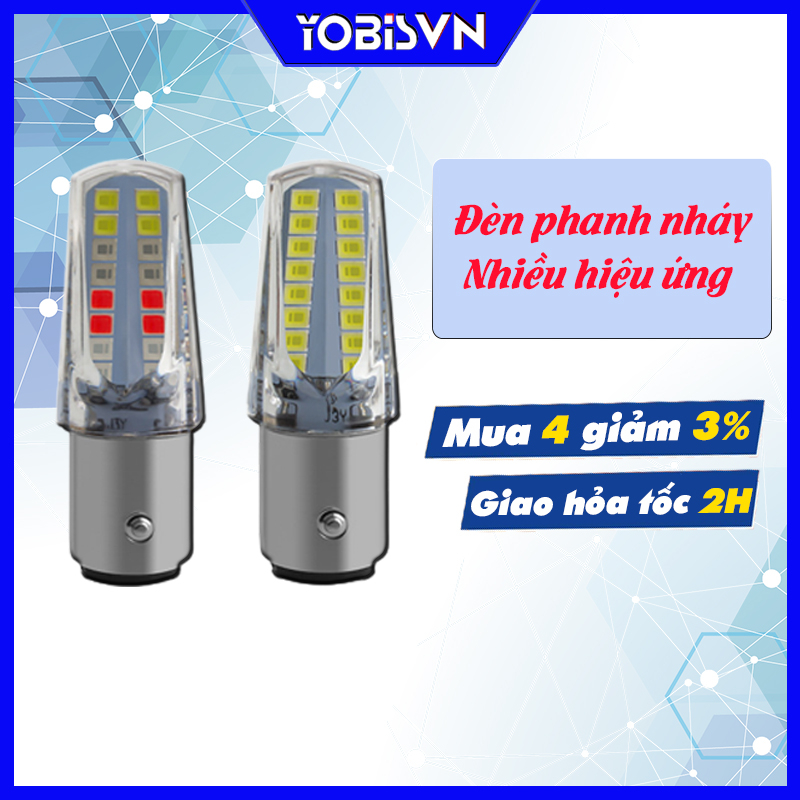 Đèn Phanh, Đèn Hậu Nháy Xe Chân 1157 Chip 2835 32smd Chất Lượng Cao