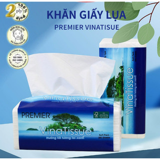 Khăn giấy lụa rút Vinatissue - Gói 280 tờ