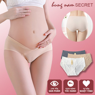 Quần lót bầu và sau sinh cạp chéo thông hơi-  1 chiếc