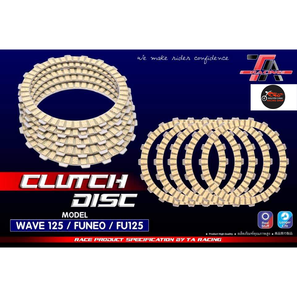 Bố nòi 5 lá TA Racing xe Future 125-Future Neo