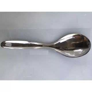 3 Muôi múc cơm canh inox dày dặn(Muôi đá mỏng)