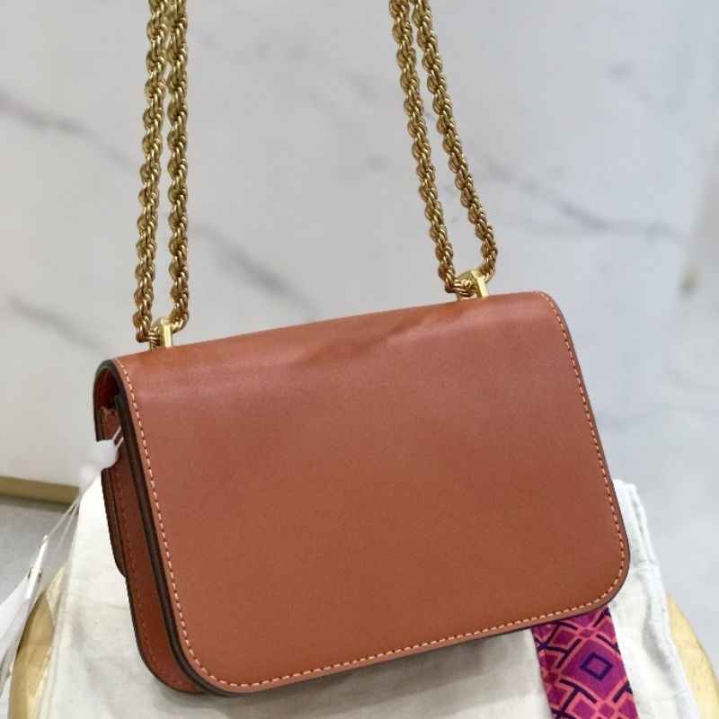 TÚI TO.RY BUR.CH ELEANOR MINI 73589 DA THẬT NGUYÊN CHIẾC.