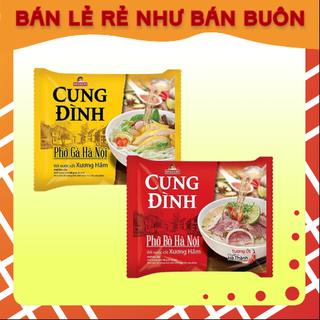 Phở cung đình bò, cung đình gà gói 68g