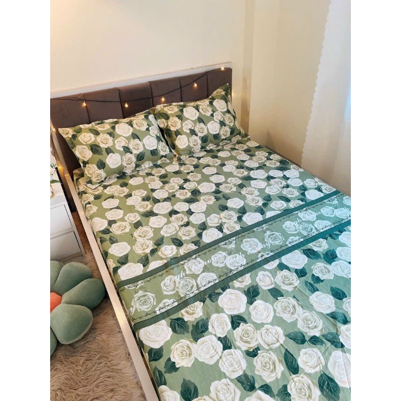 Bộ ga giường cotton Poly 4 món mẫu mã đầy đủ kích thước