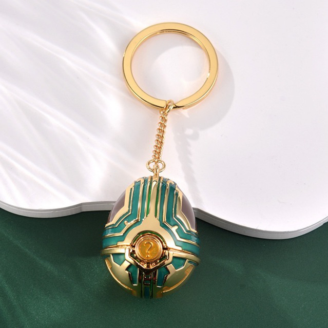 Móc khoá trứng TFT mạ vàng 18k lởm - LMHT đấu trường chân lý thương hiệu LOVEBUFF - Little Hero Easter Eggs