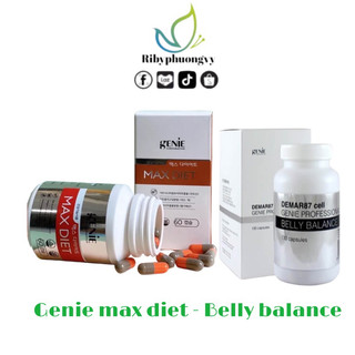 Viên tan mỡ bụng DEMAR87 CELL GENIE PROFESSIONAL BELLY BALANCE Hàn quốc - hủi mỡ giảm cân siết eo