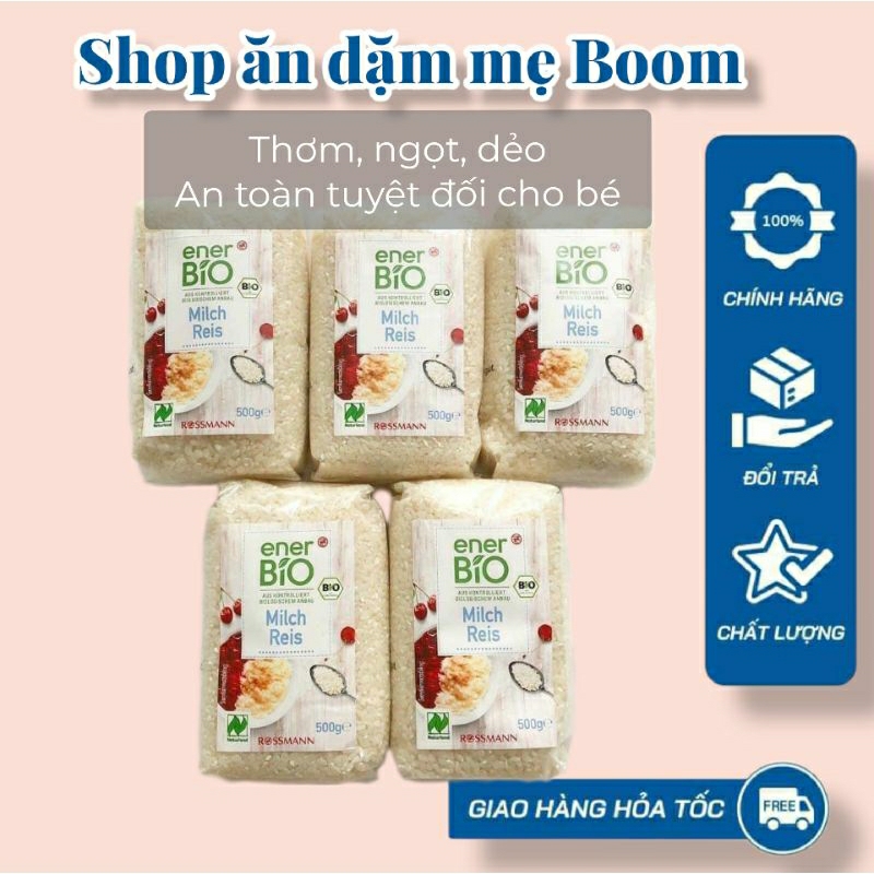 [Date 2024] Gạo sữa hữu cơ Bio Đức 500gr