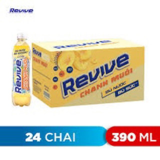 Thùng 24 chai revevie chanh muối