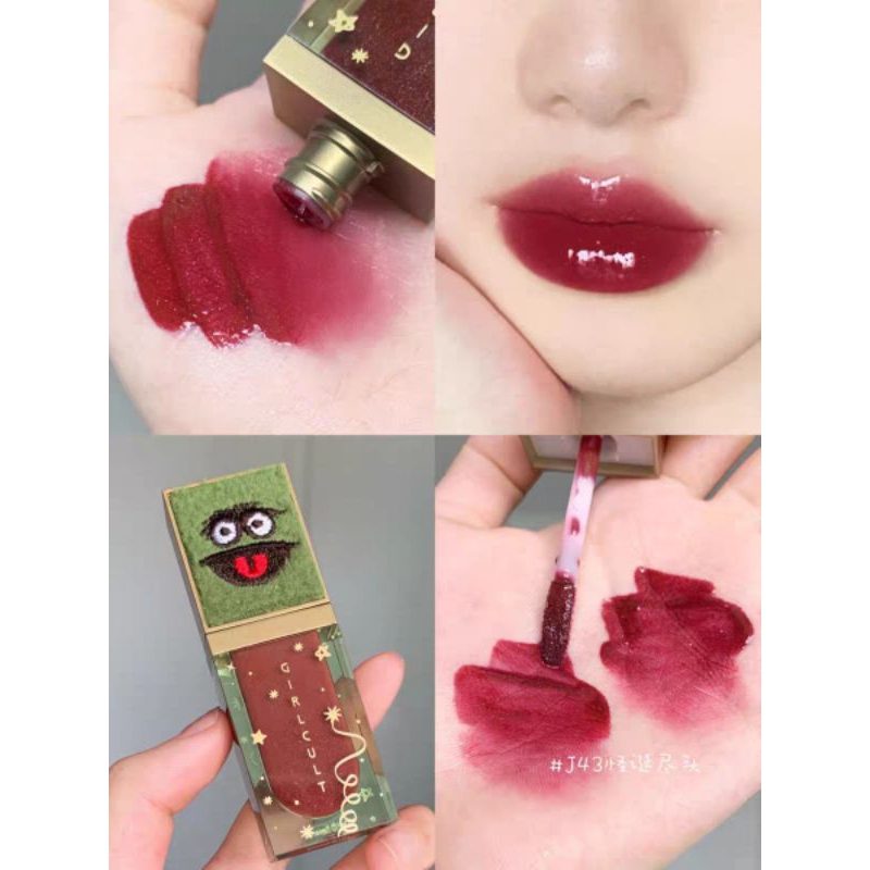 GIRLCULT Son Kem Lì Lâu Trôi Bền Màu Sesame Theater Velvet Lip Cream - G02