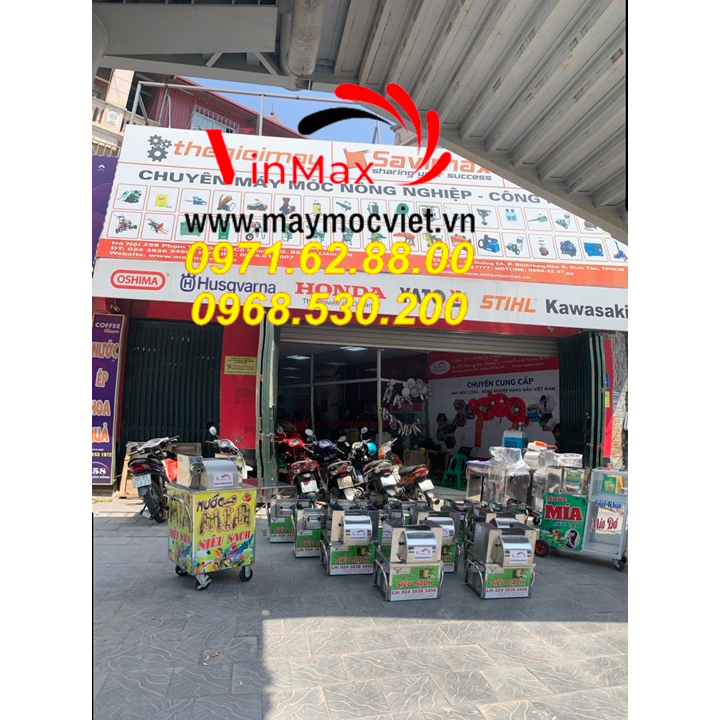 Cập nhật giá máy ép mía mini giá rẻ tại Hà Nội