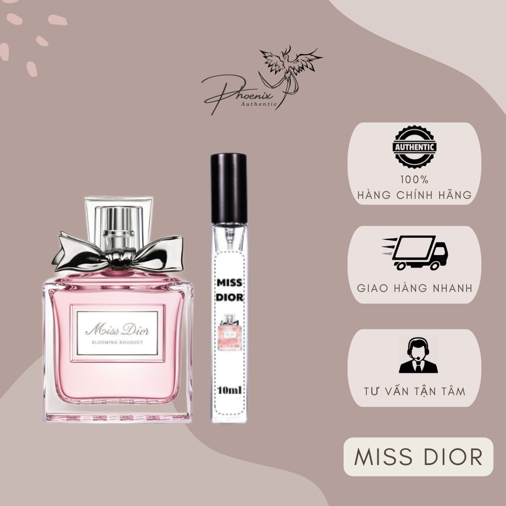 Nước hoa nữ miss dior mẫu thử 10ml nữ tính, dịu dàng ,trang nhã- Phoenix Authentic