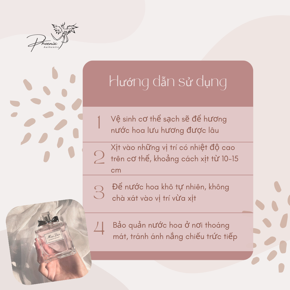 Nước hoa nữ miss dior mẫu thử 10ml nữ tính, dịu dàng ,trang nhã- Phoenix Authentic