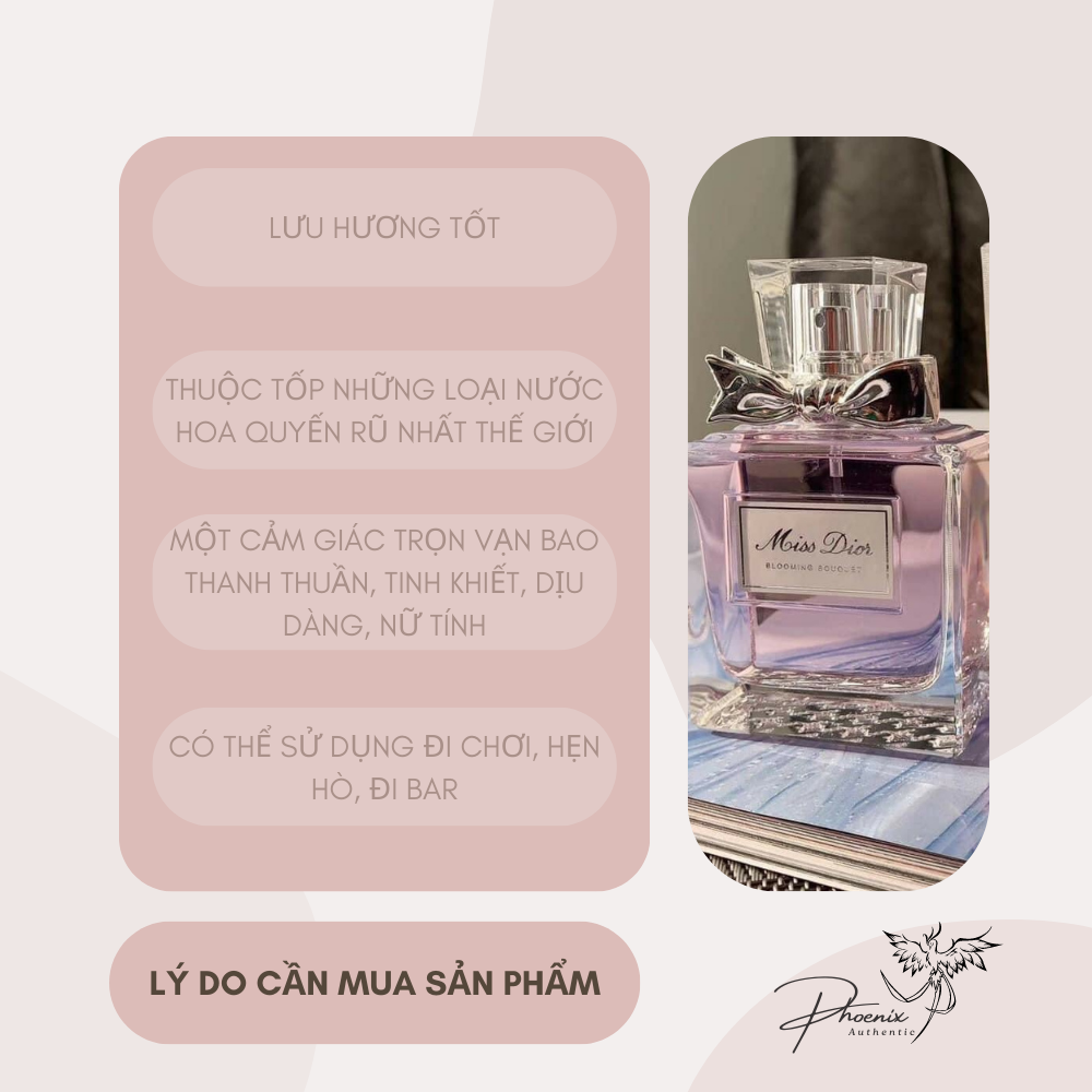Nước hoa nữ miss dior mẫu thử 10ml nữ tính, dịu dàng ,trang nhã- Phoenix Authentic