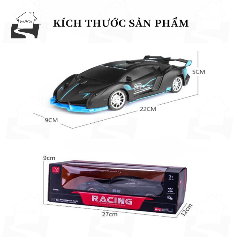 🌱Chuẩn bị ship🌱tốc độ cao không dây 2.4g led drift 30m không dây rc boy toy rc xe 1: 18