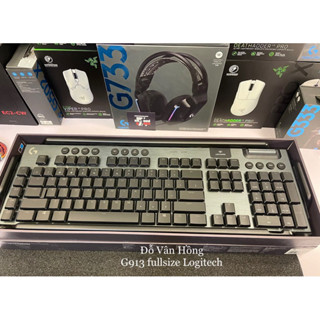 Bàn Phím Cơ Logitech G913/G915 Linear Lightspeed Wireless RGB FullSize ( Đen)