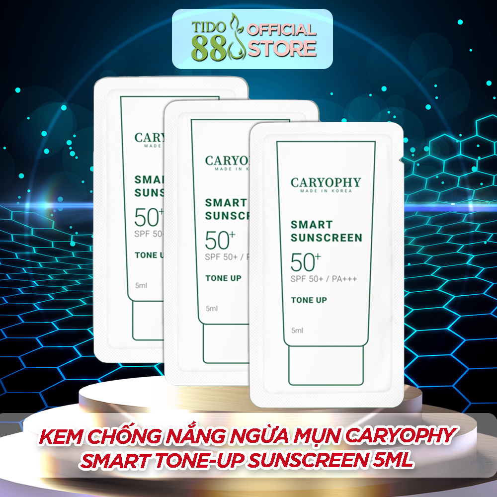 Kem chống nắng ngừa mụn Caryophy Smart Tone-up Sunscreen 5ML