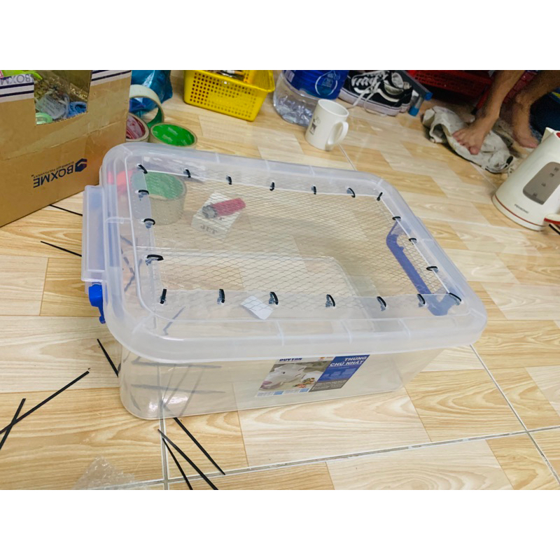 Thùng nuôi hamster 15l