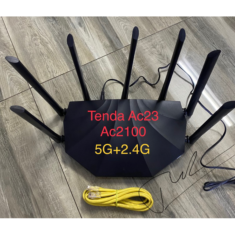 Bộ phát Tenda AC6-AC7-AC11 - Ac15 - Ac23 chuẩn Ac2100 7 Râu Dual band Gagabit, băng tần kép mạnh mẽ | BigBuy360 - bigbuy360.vn