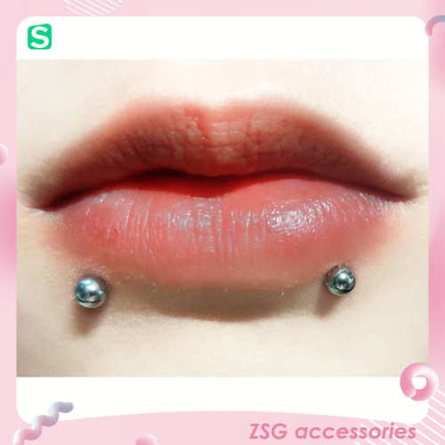 Khuyên Chân mày / Tai / Môi cong 16G màu Bạc size 8mm / 10mm / 12mm