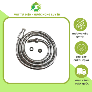 Dây sen, dây cấp nước vòi hoa sen, vòi xịt inox 304 tiêu chuẩn - dây cấp nước vòi hoa sen chất liệu inox không gỉ