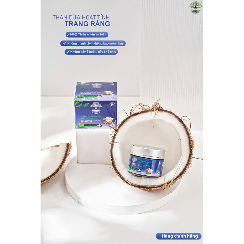 [ Mua 2 tặng 1 ] Bột Than Dừa Hoạt Tính Trắng Răng XT. | BigBuy360 - bigbuy360.vn