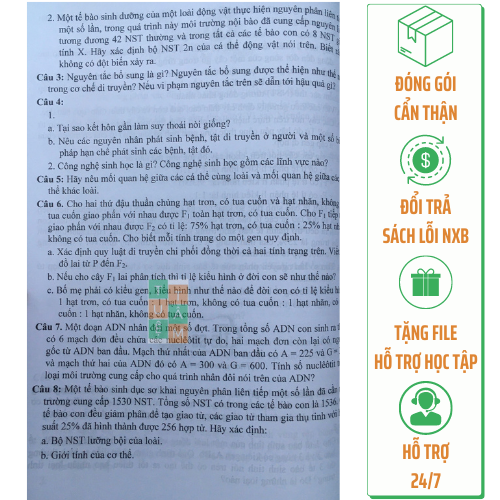 Sách - Bộ đề thi chuyên Sinh học 9