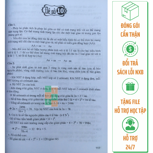 Sách - Bộ đề thi chuyên Sinh học 9