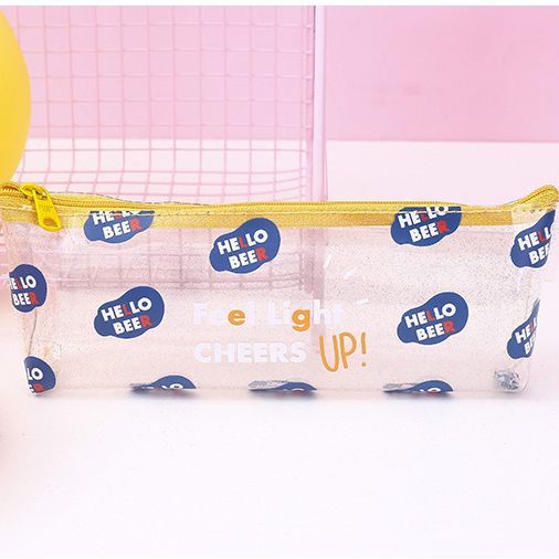 Hộp bút, túi đựng bút Kuromi trong suốt Bag U HBTRONGKUROMI32