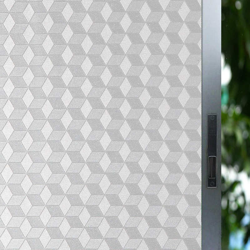 Giấy dán kính quả trám, decal dán kính văn phòng, che mờ