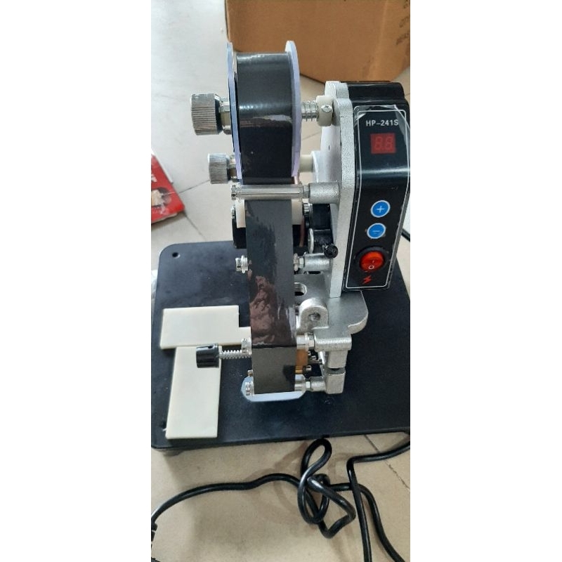 Máy in date thủ công, máy dập date, máy đóng date lên tem nhãn bao bì