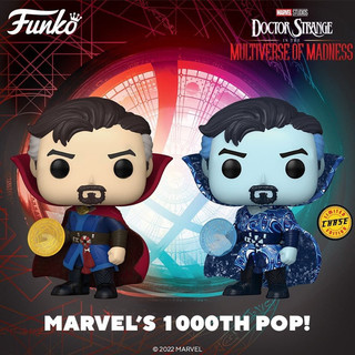 Mô hình Funko Marvel - Dr Strange Chase (nobox, real)