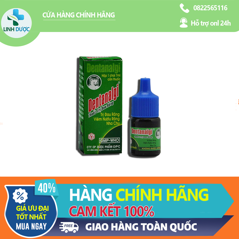 Nước chấm răng Dentanalgi 7ml.
