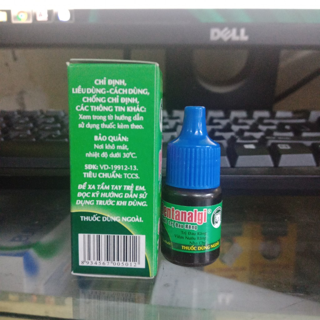 Nước chấm răng Dentanalgi 7ml.