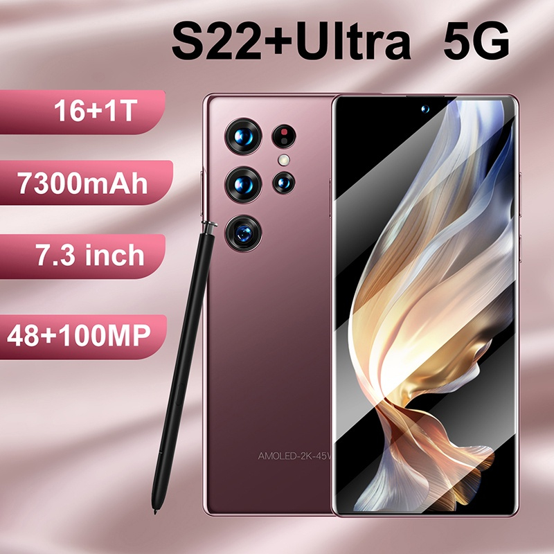 Điện Thoại S22 Ultra 7.5inch 12GB+512GB Android Điện Thoại 5Gđiện thoại thông minh COD