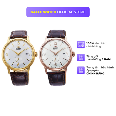 Đồng hồ cơ nam Orient Watch Vintage RA-AP000 mặt đáy lộ cơ kính cường lực cong dây da đeo tay cao cấp chính hãng