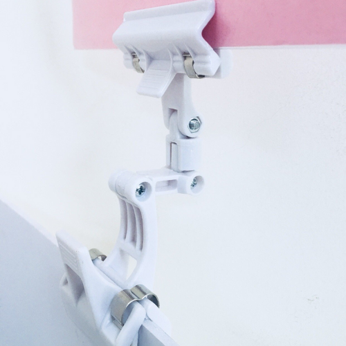 Kẹp siêu thị V05 đen - trắng dùng để giới thiệu, trưng bày sản phẩm, tạo sự thu hút khách hàng