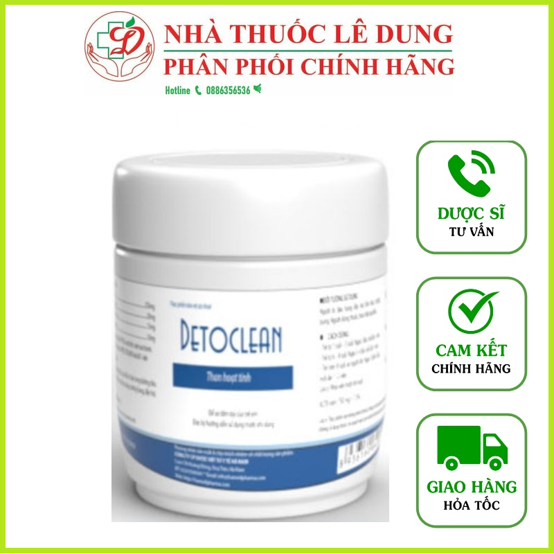 Detoclean - Hỗ trợ thải độc đường ruột hiệu quả