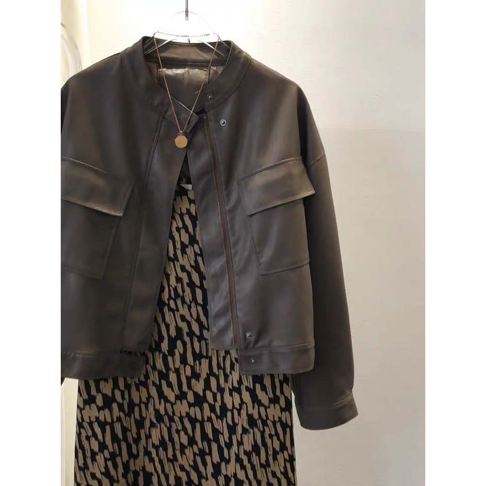 Thanh lí 35% áo khoác da siêu xịn cá tính, dễ phối đồ