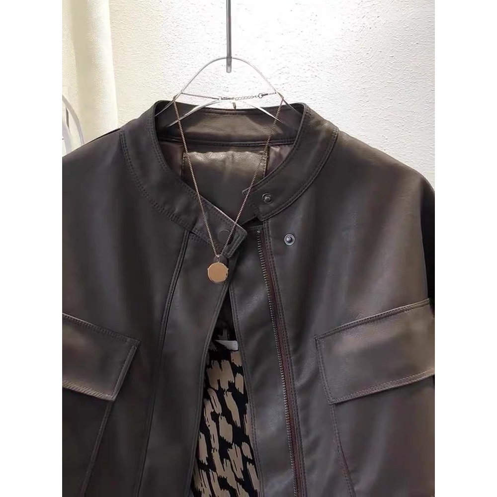 Thanh lí 35% áo khoác da siêu xịn cá tính, dễ phối đồ